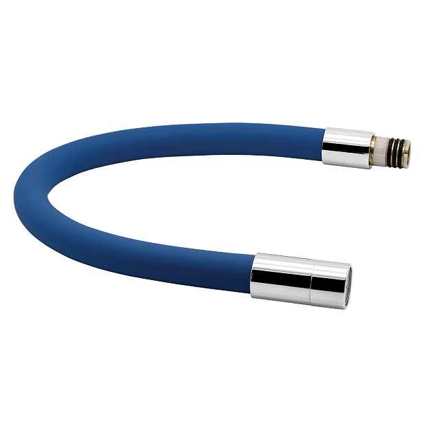 Novaservis Elastické rameno k baterii 70710, modrá-chrom