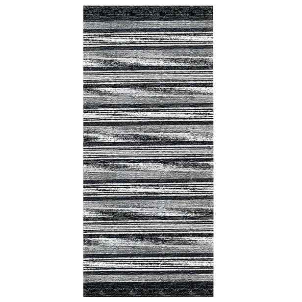 PRO ZVÍŘATA: Pratelný Laos 125/999X, 55x85, černobílá, chodba / předsíň, Oriental Weavers