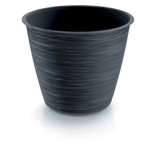 PROSPERPLAST - Obal na květináč FURU 23,5cm černý