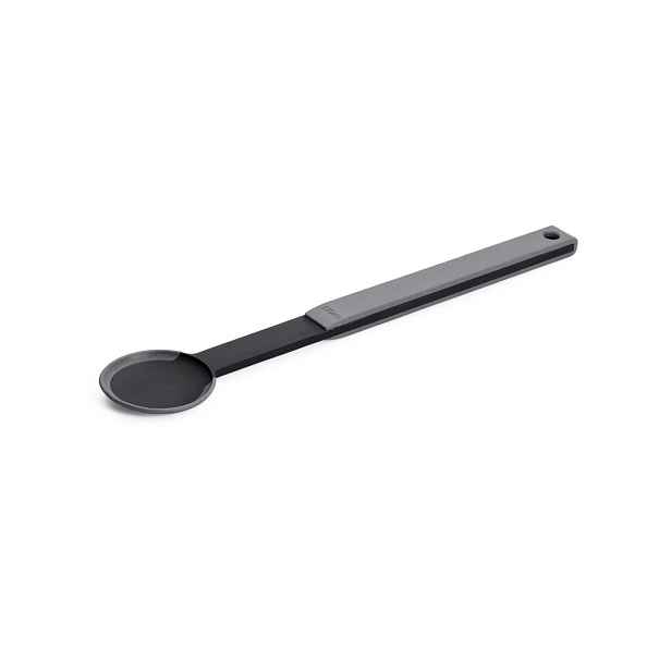Woll Silikonová lžíce Cook it, 32 × 6 cm, černošedá KU004-G