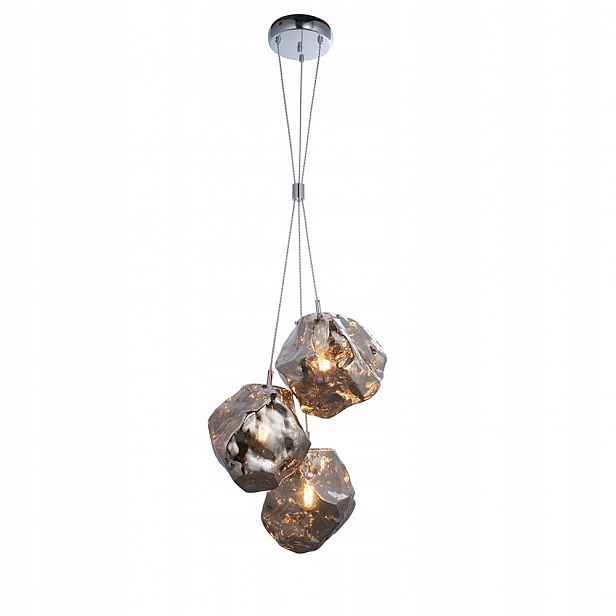 Závěsná lampa Endon Rock 3 světelné body E27