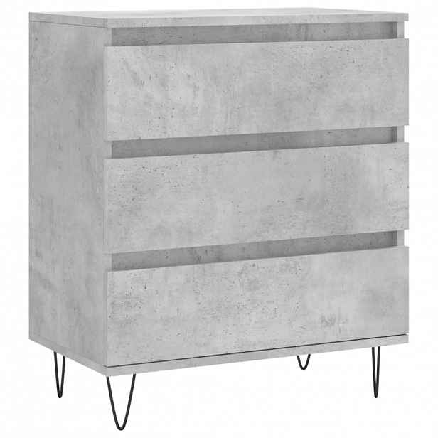 vidaXL Příborník betonově šedý 60 x 35 x 70 cm kompozitní dřevo