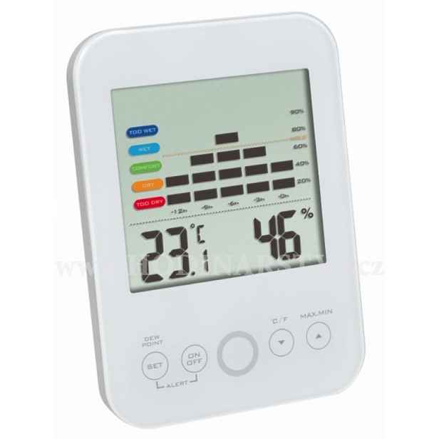 Digitální teploměr s vlhkoměrem TFA 30.5046.02