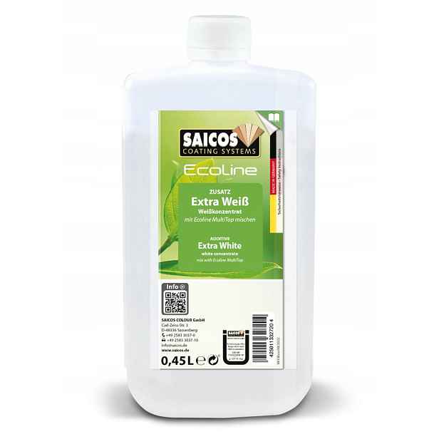 Saicos MultiTop Extra Bílý lak na lak 9915 0,45L