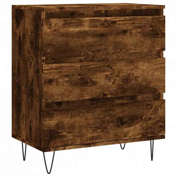 vidaXL Příborník kouřový dub 60 x 35 x 70 cm kompozitní dřevo