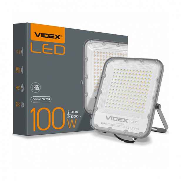 Halogenový Led reflektor 100W Neutrální IP65 Videx