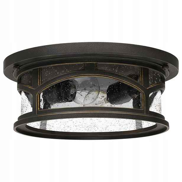 Venkovní stropní svítidlo Quoizel Marblehead E27 60W IP44 hnědá