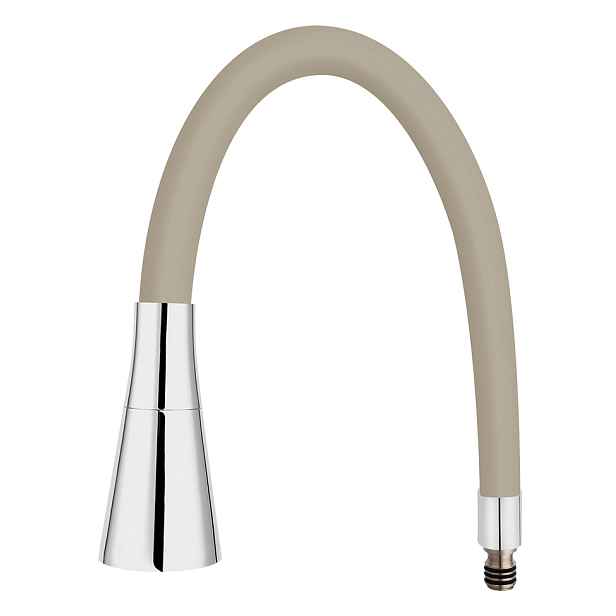 Novaservis Elastické rameno k baterii 70720, béžová-chrom