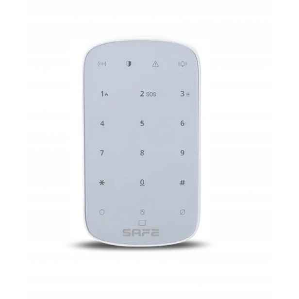 Safe Keypad Plus, bílá Bezdrátová dotyková podsvětlená klávesnice