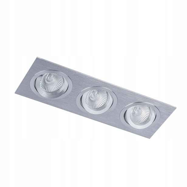 Zapuštěné svítidlo Mooty Černá Led GU5.3 3 Halogenové světelné body Italux