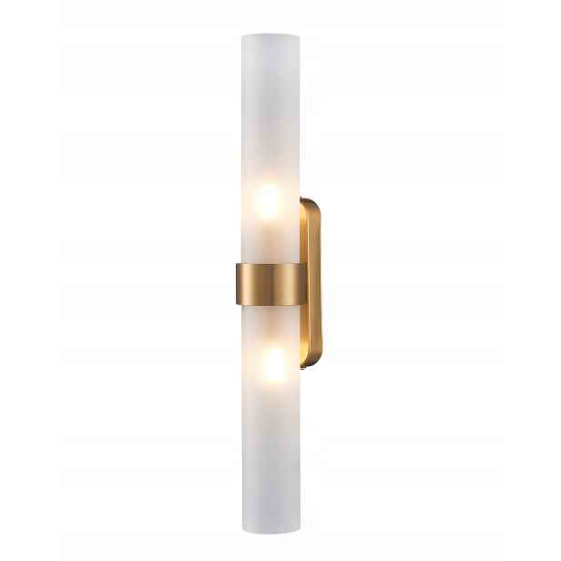 Fondi Slim nástěnné svítidlo 42 cm válcové, minimalistické, moderní, zlaté