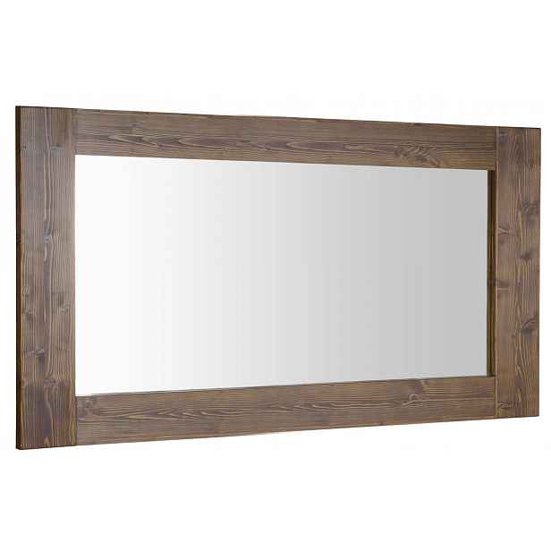 Sapho Brand - Zrcadlo v rámu 130x70 cm, mořený smrk BA061S