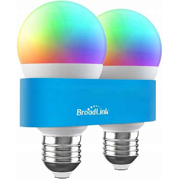 Smart Rgb Led žárovky BroadLink LB4E27 2 ks