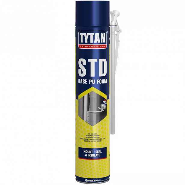 Pěna montážní trubičková Tytan STD BASE PU FOAM 670 ml