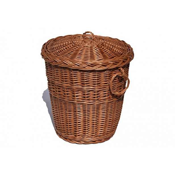 Proutěný odpadkový koš Košík Fi 31cm Eko