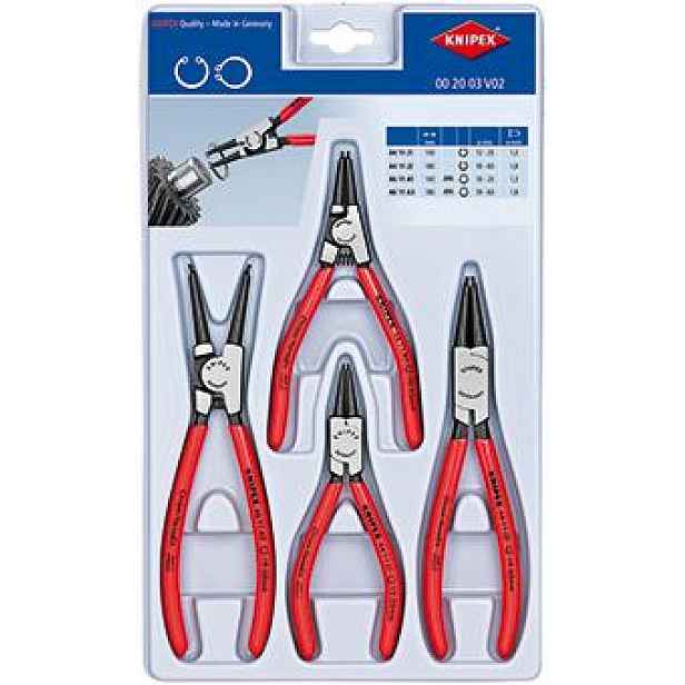 Sada kleští Seger 4 ks 00 20 03 V02 Knipex