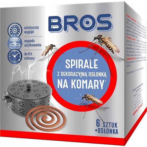 Spirály Proti Komárům S Ozdobným Krytem, 6 Ks Br 1980