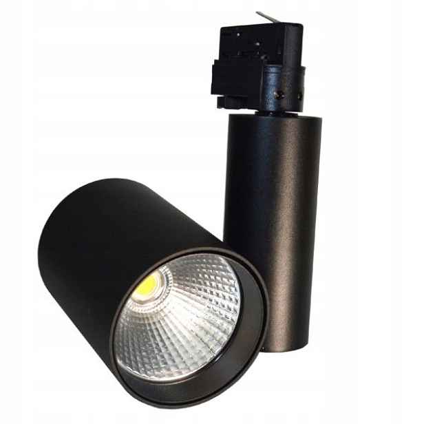 Track light Led Tryco 3 fáze 40W 3000K černý úhel
