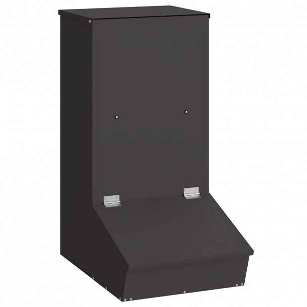 vidaXL Krmítko pro prasata Černá 55 x 38 x 76 cm 20 kg