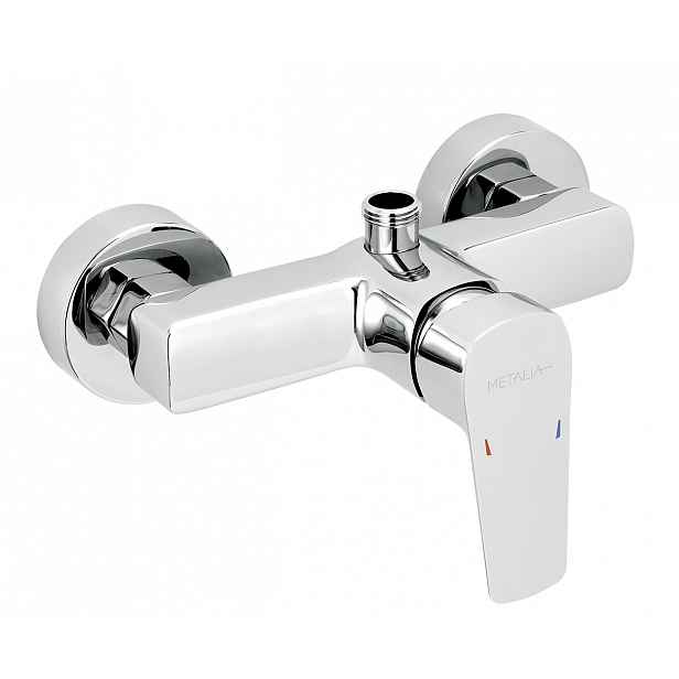 Baterie sprchová nástěnná Novaservis METALIA 58062/1,0 150 mm bez příslušenství chrom