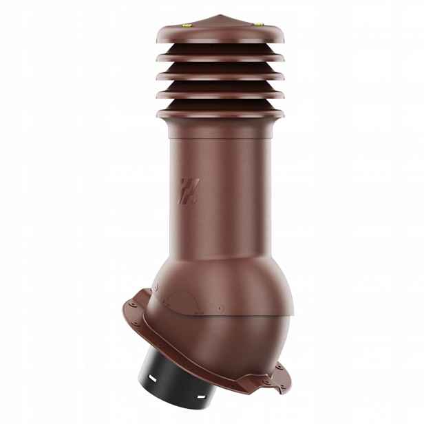 Větrací komín nezateplený HiVent fi125 pro Budmat Taira Bronz 8017