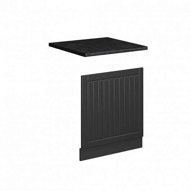 Vicco PŘEDNÍ PANEL Fame-Line Tmavě šedá 60 cm , PD Antracit