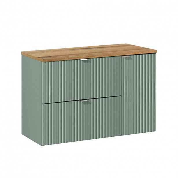 Petits-meubles SKŘÍŇKA POD UMYVADLO 90.4cm Jade Zelená