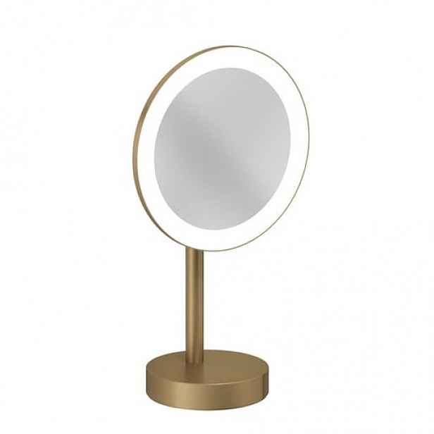 Kludi Vela R kosmetické zrcátko kartáčovaný bronz 58995N1F