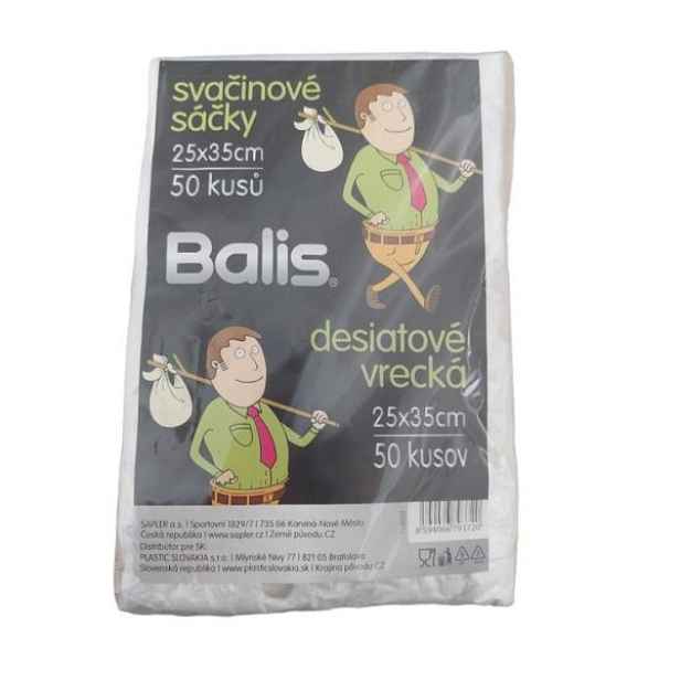 PROHOME - Sáčky svačinové 250x350/50ks