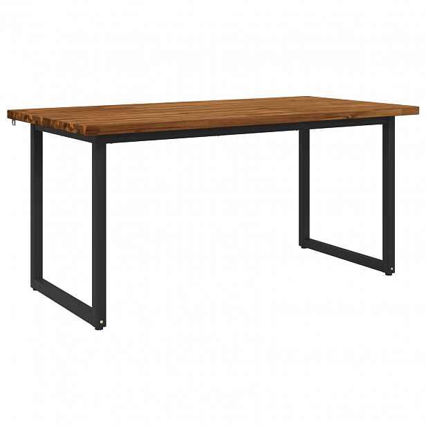 vidaXL Čtvercový jídelní stůl 160 x 70 x 75 cm Masivní akátové dřevo