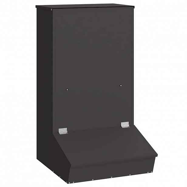 vidaXL Krmítko pro prasata Černá 55 x 51 x 91,5 cm 20 kg