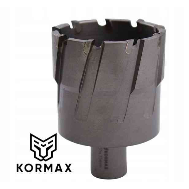Trepanační fréza s karbidem 55 x 35 mm vrták 55 x 35 Weldon Kormax