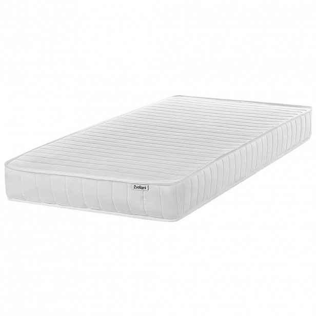 Beliani MATRACE S KAPSOVÝMI PRUŽINAMI H3/4 Tuhá 90/200 cm Misty