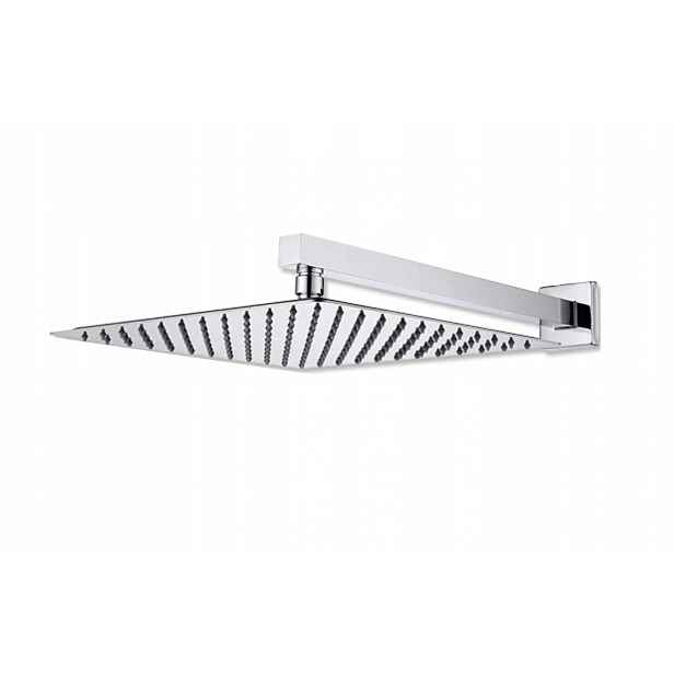 Dešťová Sprcha 40 CM Slim Chrom Tenká Nástěnná