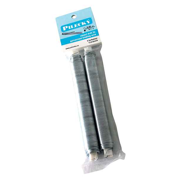Drát vázací Zn průměr drátu 0,65 mm 2 ks/bal.