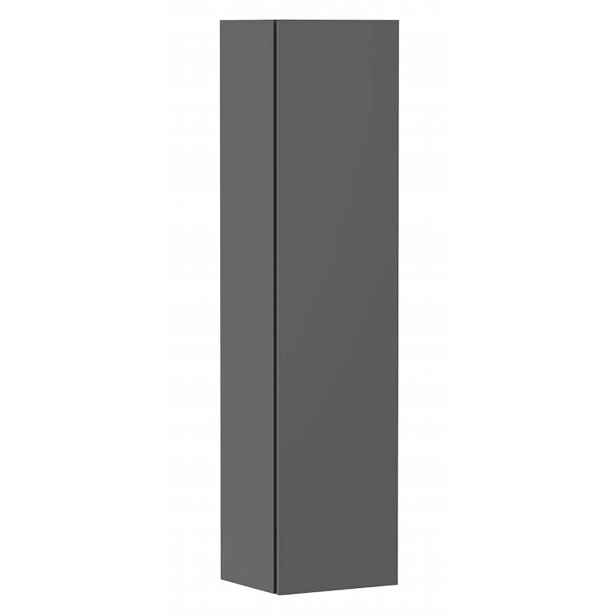 Hansgrohe Xilesa E - Vysoká skříňka, 40x165x35 cm, 1 dvířka, panty vlevo, matná šedá 54287760