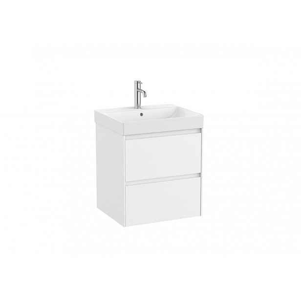 Koupelnová skříňka s umyvadlem Roca Ona 55x64,5x46 cm bílá mat ONA552ZBM