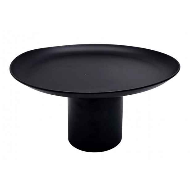 Podnos Kovová Na Dorty, Muffiny, Ovoce ⌀30 CM, Podnos Černý HLT2253-2