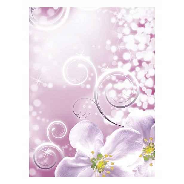 Tapeta Květiny Růže bílé Bokeh Stříbrná Perspektiva Elegance 206x275 lepidlo