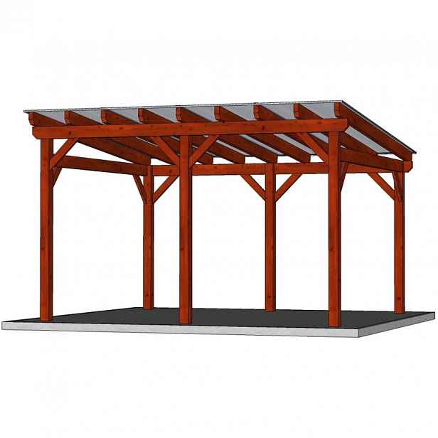 Zastřešená pergola Linda 28