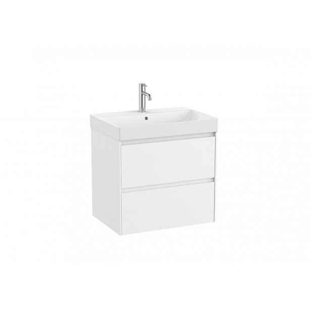 Koupelnová skříňka s umyvadlem Roca Ona 65x64,5x46 cm bílá mat ONA652ZBM