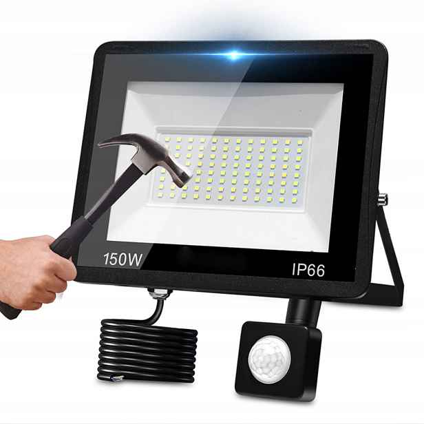 Led zářič Sternhoff 150W černý IP66 9000lm 6500K