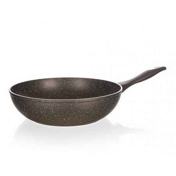 Pánev Wok Banquet 40050728B, granitová, 28cm