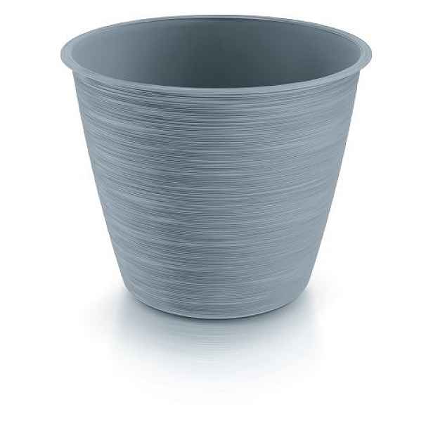 PROSPERPLAST - Obal na květináč FURU 19,5cm šedý