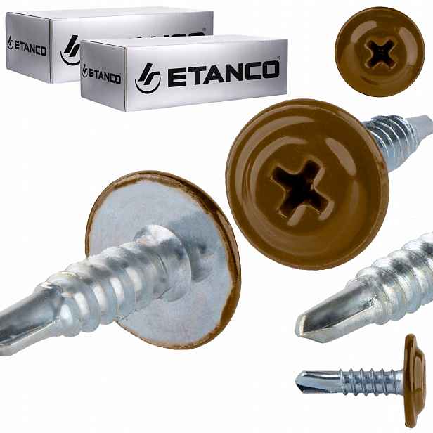Samovrtné podložky 4,2 x 16 mm Ral 8003 500 ks Etanco Gm-b