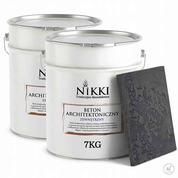 Fasádní omítka s architektonickou strukturou Betonu 2 x 7 kg Antracit F267