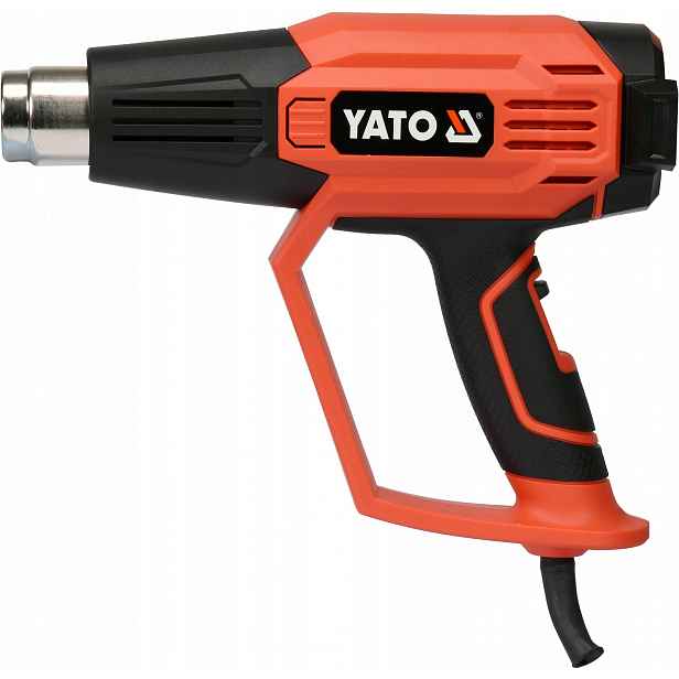 Horkovzdušná Pistole 2000W Yato 50-600C 3 rychlostní stupně pro odstraňování barvy