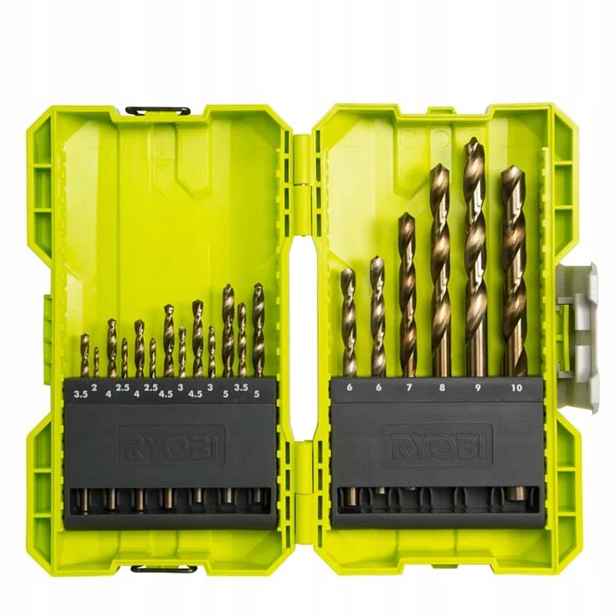 Ryobi Vrtáky do kovu Hss-g 19 kusů Sada RAK19HSS2