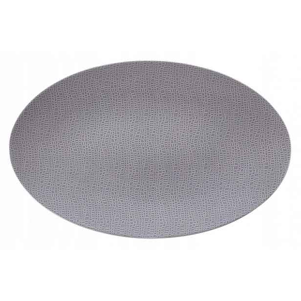 Seltmann Life Fashion Elegant Grey Oválná mísa 40 x 26 cm