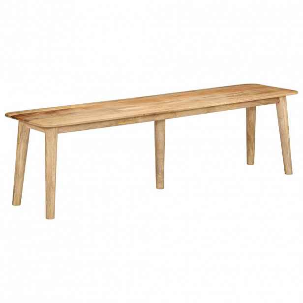vidaXL Lavice 160 x 40 x 45 cm masivní mangovníkové dřevo